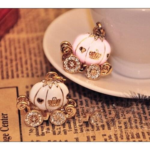 3.5mm Dream cute Pumpkin Car Design Anti Dust Plug For Iphone For Andriod And All Earphone Jack Plug