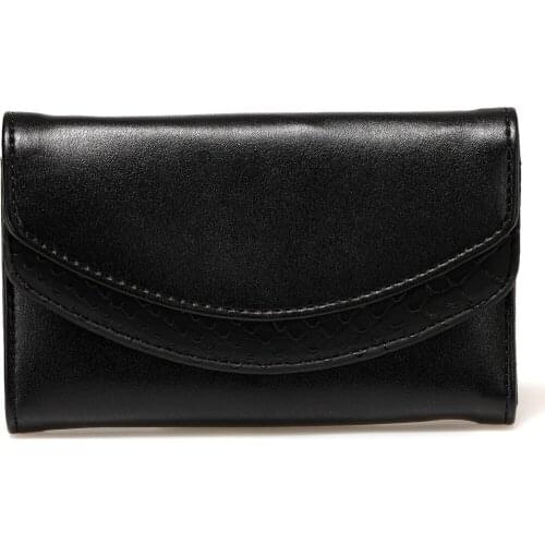 Nıce Siyah Kadın Cüzdan Kartlık Bölmeli