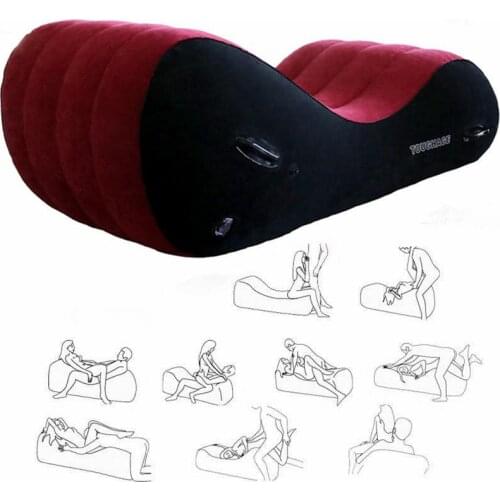 Folding Bedroom Furniture With Arm Chair Multifunction Inflatable Bed Sofa For Travel Beach Beds Chaise Outdoor Garden Furniture