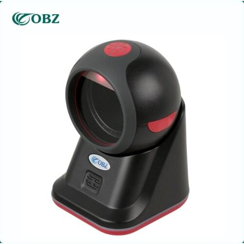 2D Barcode Scanner Omnidirectional Desktop Reader with Fast New Decoding Chip with USB XB-8608H