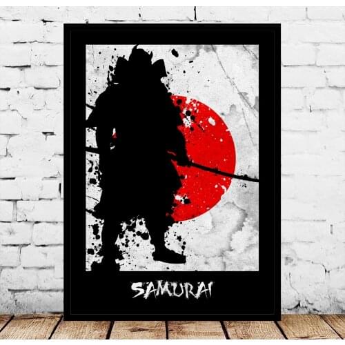 Japan Japanese Art Armored Blood Crow Dead Duel Ghost Kanji Killer Knight Last Legend Nature Ninja Poster
