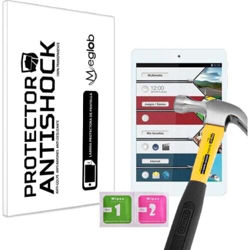 Screen protector Anti-Shock Anti-scratch Anti-Shatter compatible with Tablet Vexia Zippers Tab 78i