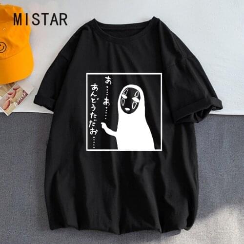 Japanese Style Totoro Studio Ghibli Print Anime T-shirts Women Short Sleeve Kawaii Funny Spirited Away Harajukiu Tee Shirt