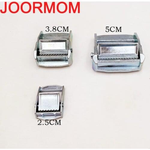 10pcs/set 2.5/3.8/5cm DIY webbing adjustment buckle Zinc alloy car motorcycle bicycle cargo bundled webbing tightening buckle