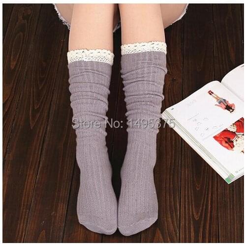 120pairs/lot lace Boot Cuffs faux lace boot stocking womens accessories