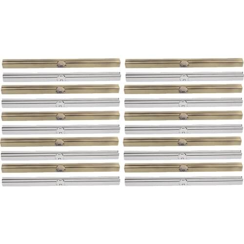 20pcs/pack Alloy Antique Clutch Frame 19 cm Bags Handle Clasp Fastening Wallet Accessories