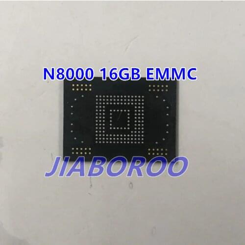 5pcs/lot used eMMC memory flash NAND with firmware for Samsung Galaxy Note 10.1 N8000 16GB