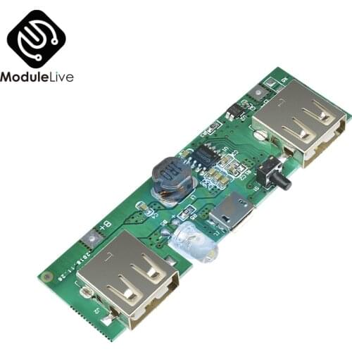 5V 1A 2A Mobile Power Bank Charger Software Hardware version Control Module Micro USB Polymer Lithium Battery Charging Board