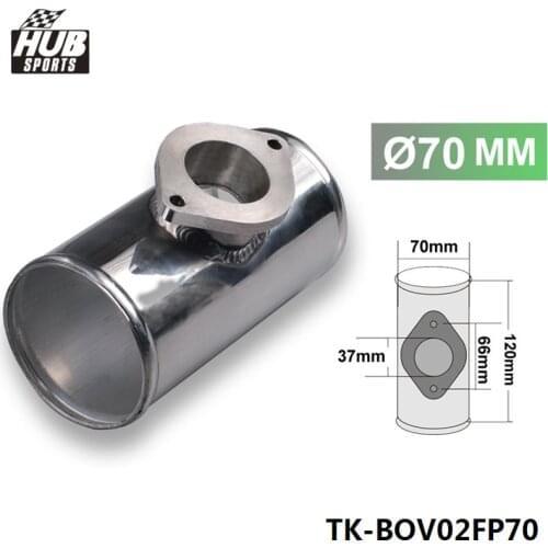 70MM 2.75" ALUMINUM TURBO PIPE / PIPING FLANGE ADAPTOR FOR RS / S TYPE BOV For Toyota Chassis 84-89 HU-BOV02FP70