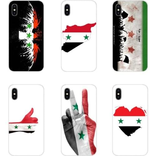 Syria syrian National flag Accessories Phone Cases Cover For Samsung A10 A30 A40 A50 A60 A70 Galaxy S2 Note 2 3 Oneplus 3T 5T 6T
