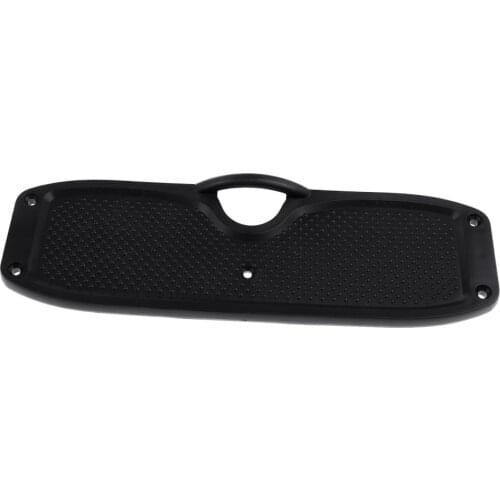 Black Transom Plate for Inflatable Boat Rubber Dingy Yacht Fishing