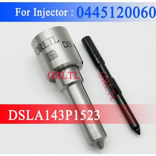 DSLA143P1523 0433172037 Diesel common rail injection nozzle DSLA 143 P 1523 original fuel oil spray nozzle for 0445120060
