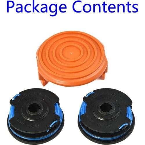 NEW Spool Cap Cover, Line Spools For FLYMO CONTOUR 500 XP 700 POWER PLUS PTXT25 Garden Power Equipment Herramientas