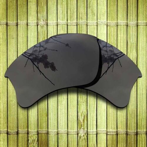 Polarized Replacement Lense For-Oakley Flak Jacket XLJ Sunglasses Frame - Black Color Available
