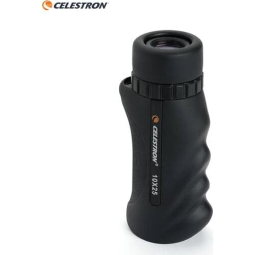 CELESTRON NATURE 10X25 High Definition Portable Mini Pocket Monocular Waterproof BAK4 Prism Telescope for Hunting Camping