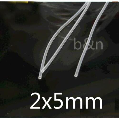 2mm ID 5mm OD Transparent Silicone Rubber Tube food grade silicon medical hose,2mm inner capillary tubing