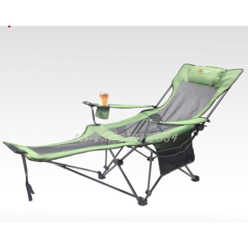 Folding chair lunch break recliner portable backrest fishing chair barbecue self-driving chair beach recliner
