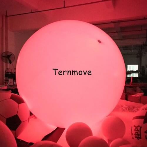 Remove control led floating ball decoration play beach ball for kids advertising lighting Throwing Zygote Balls for show party