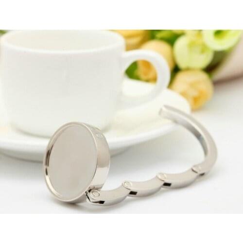 Foldable Handbag Hanger Bag Purse Hanger Folding Bag Hook For Restaurant Table Good Gift For Women LX8989