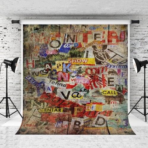 VinylBDS Background Photography Fond Colorful Graffiti Wall For Children Party Background Backdrop Abstract Camera Fotografica