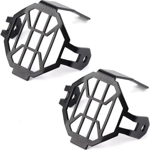 2pcs For BMW R1200GS F800GS / ADV Fog Light Auxiliary Driving Passing Lamp Cover For BMW Protector Guards for Fog Lights