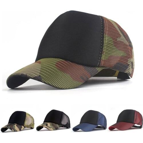 2020 Dropshipping Baseball Cap For Women Men Mesh Cap Snapback Hat Bone Adjustable Camouflage Baseball Cap Hat gorras Unisex