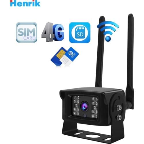 3G 4G Camera SIM Card 1080P HD Wireless Outdoor Waterproof Mini CCTV Security SD Card Video Record Camera Support P2P CAMHI