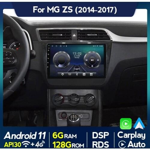 Android 11 Carplay Auto DSP Car Radio For MG ZS 2014 2015 2016 2017 Multimedia Head Unit IPS Split Screen 1024x600 WIFI BT5.0 FM