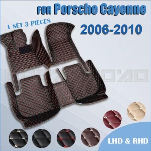 Car floor mats for Porsche for Cayenne 2006 2007 2008 2009 2010( Low match) Custom auto foot Pads automobile