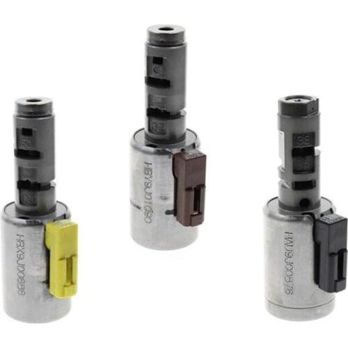 09G TF60SN Car Automatic Metal Solenoid Valving Set for TT 03-06 1.8L 6-Speed FWD/AWD Replacement Accessories