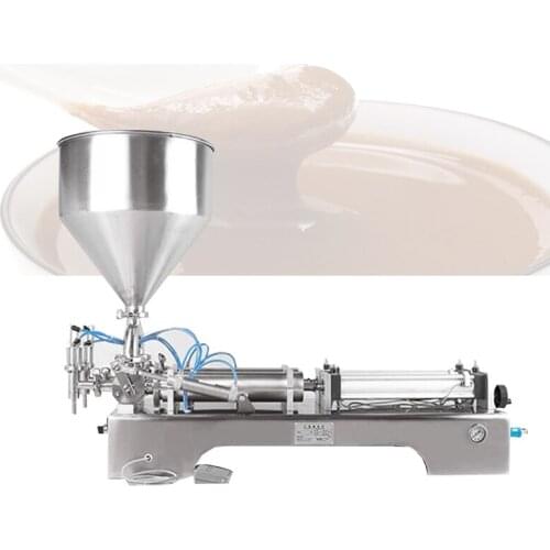 220V/110V Double head paste filling machine pneumatic foot control stainless steel quantitative bottle filling machine 5-5000ml