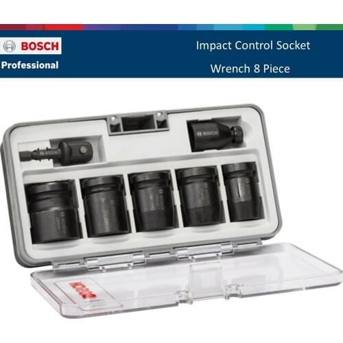 German Bosch Professional Impact Control 7 Piece Socket Switch Kit Set Original