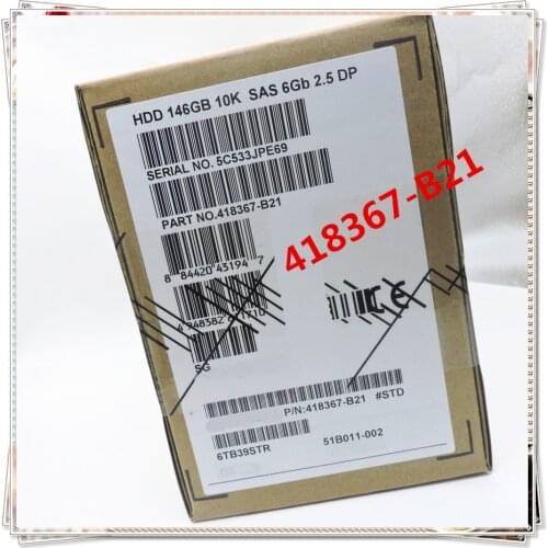 New original in box 418367-B21 418399-001 146G SAS 2.5 DL380G5 1 year warranty