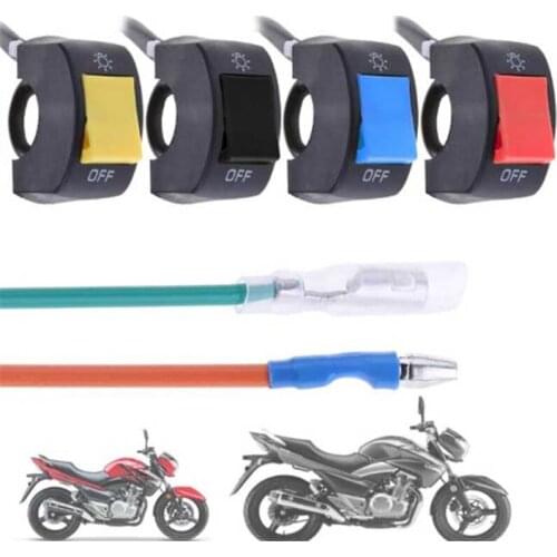 Motorcycle Headlight Switches Motorbike Horn Button Turn Signal Electric Fog Lamp Light Start Handlebar Controller Switch