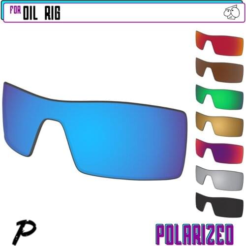 EZReplace Polarized Replacement Lenses for - Oakley Oil Rig Sunglasses - Multiple Options