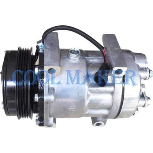SD7H15 ac compressor for Ford New Holland Tractor 87709785 87802912 T6070 T6080 TS100A TS110A TS115A