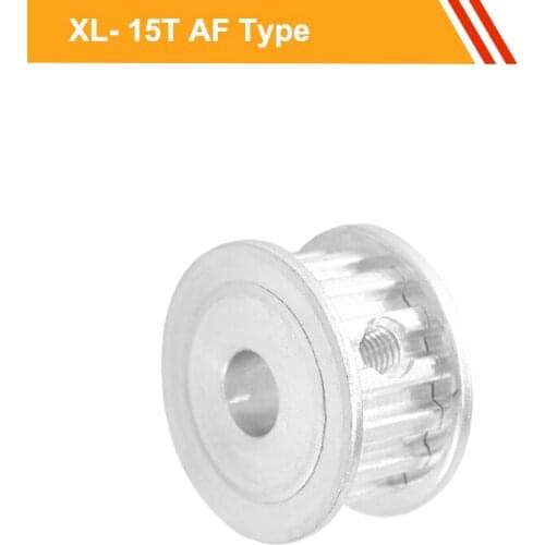 XL 15T Timing Belt Pulley 11mm Belt Width XL Type Synchronous Pulley Wheel 4/5/6/6.35/7/8/10/12mm Bore Transmission Pulley