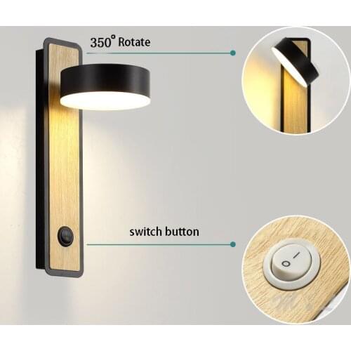 Modern led Wall Light 5W aluminum wall light bathroom light mirror wall light bedroom living room living room light next to