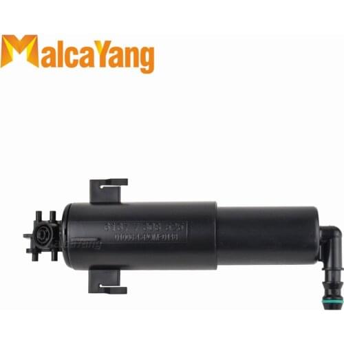 Car Styling Headlamp Headlight Cleaning Washer Nozzle Cylinder 61677308525 61677308526 For 2008-2014 B MW E71 E72 X6