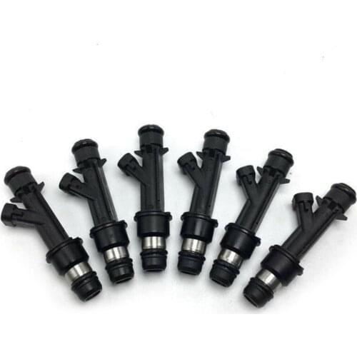 6Pcs/Set Fuel Injectors for Chevy Buick Pontaic 3.8L FJ313 25323972 17113611 12586551