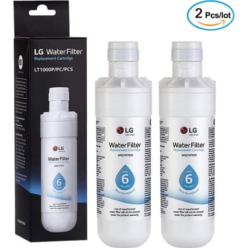 Replace LG LT1000P, ADQ74793501, ADQ74793502, MDJ64844601, Kenmore 46-9980, 9980 refrigerator filter (2 packs)