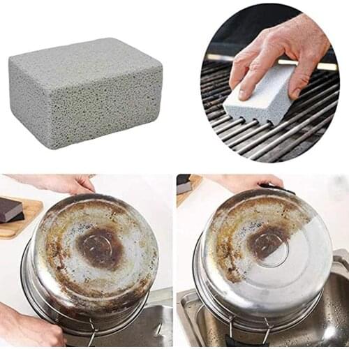 1/3/6PCS BBQ Grill Cleaning Brick Block Barbecue Cleaning Stone BBQ Racks Stains Grease Cleaner BBQ Tools For Kitchen Gadgets