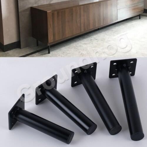 4pcs Furniture feet 15cm Metal table Sofa Cabinet legs Cupboard Coffee tea bar Stool chairs Feet With mounting screws