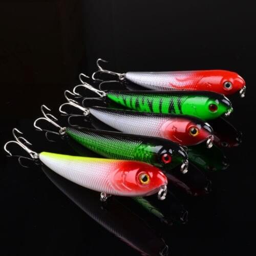 5pcs/lot 10cm/13.93g Peche Fishing Lures Shallow Crankbaits Isca Artificial ice Fishing New Free Shipping