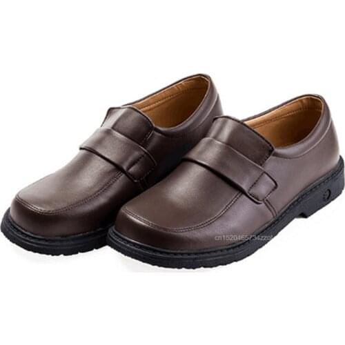 Anime Kakegurui Yumeko Jabami/Yomoduki Runa Cosplay Shoes Japanese High School Halloween Party Cosplay Brown Shoes Stockings