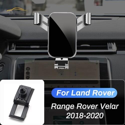 For Land Rover Range Rover Velar 2018-2020 Car Mobile Phone Holder Gravity GPS Special Stand Air Vent Mount Navigation Bracket