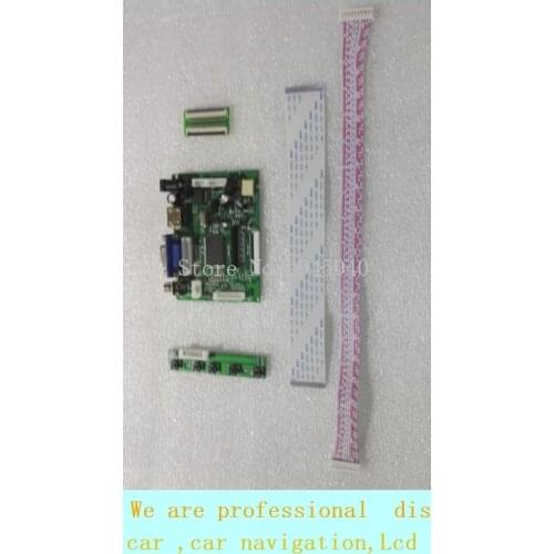 Free shipping Universal HDMI VGA 2AV 50PIN TTL LVDS Controller Board Module Monitor Kit for Raspberry PI LCD AT070TN90 tn92 94 P