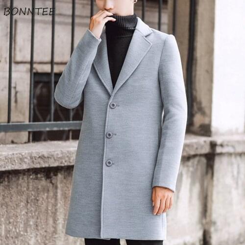 Мужские длинные пальто BONNTEE China At AliExpress