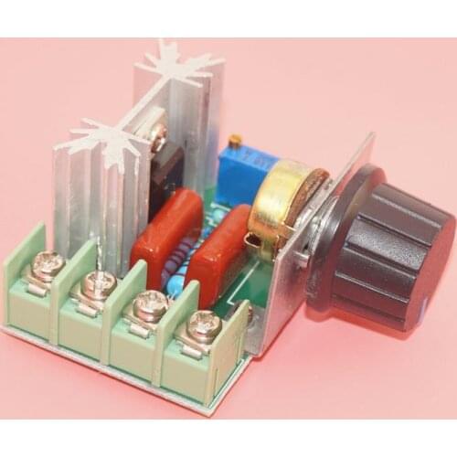 2000W SCR Dimmer 240V AC Voltage Regulator Heater 1000W 25A Fan Speed Control