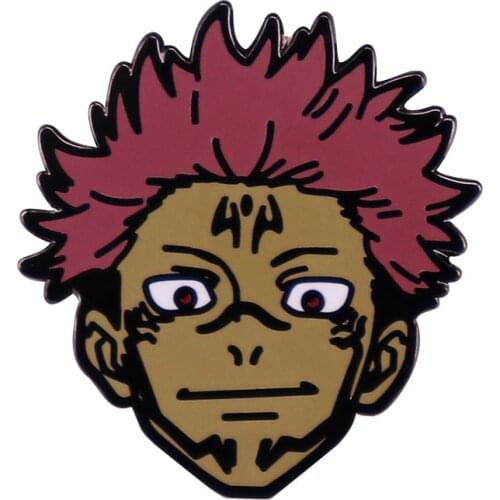Anime Jujutsu Kaisen Satoru Gojo Enamel Pin Brooches Bag Lapel Pin Cartoon Badge Backpack Decoration Jewelry Accessories